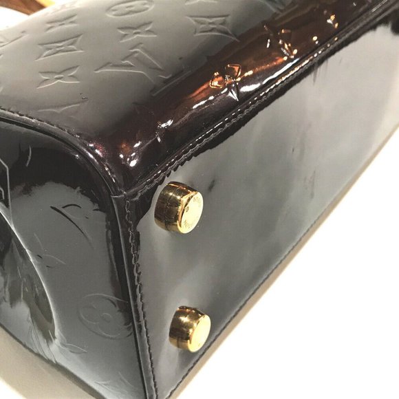 AUTHENTIC LOUIS VUITTON M91455 Monogram Vernis BreaMM 2WAY - Picture 6 of 9